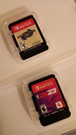 2 Nintendo switch games for $12  pair
