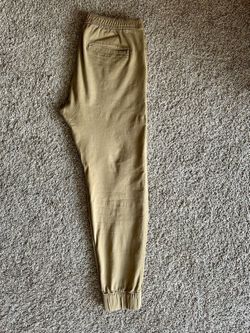 Hollister Khaki Joggers - Mens Small