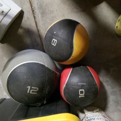 Medicine Balls. 