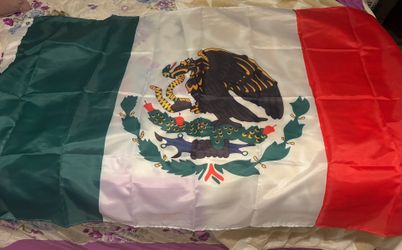 Mexican flag size 3’x5