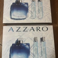 AZZARO CHROME COLOGNE GIFT SET 