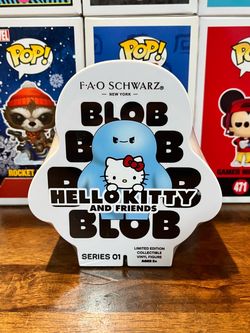 RARE CHASE SEALED Confirmed Silver Blob Cinnamoroll FAO Schwarz Hello Kitty & Friends Mystery Box