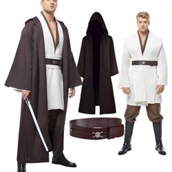 Star Wars Adult (S) Obi-Wan Kenobi Cosplay (New)