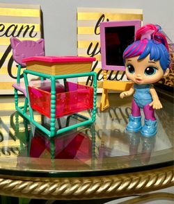 Barbie Club Chelsea Back to School Board, Desk, and Doll