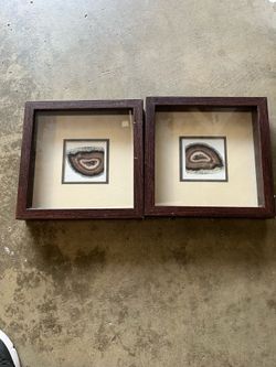 Shadow box frames