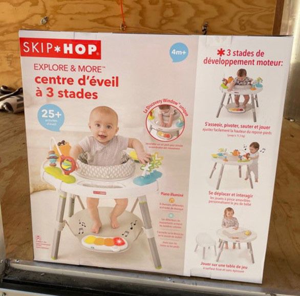 New, Price Firm, Skip Hop Explore & More Baby's View 3- Stage Activity Center