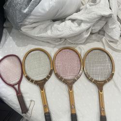 Davis, Billie Jean Tennis, Prince Triple X P5 Tennis Rackets 