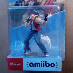 terry bogard fatal fury smash bros nintendo switch amiibo brand new 