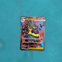 Lucario EX 160/132 - Pokémon TCG Holo Ultra Rare Full Art Mega