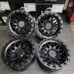 17" LOCK Combat rims 17x9 +0mm offset