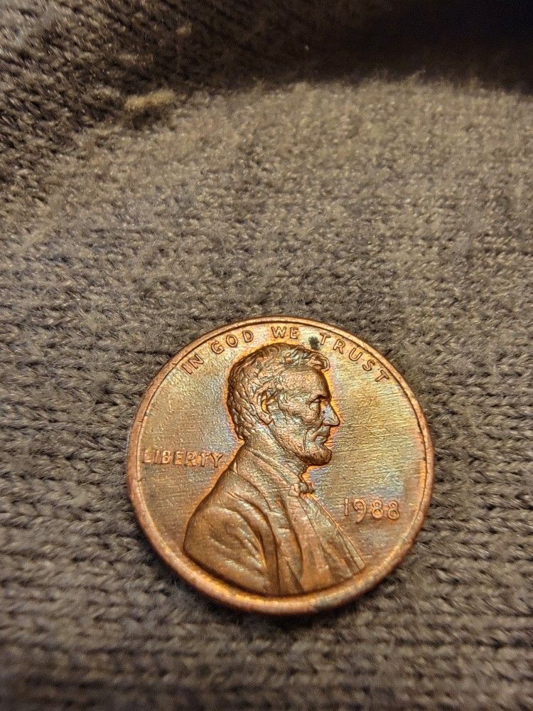 1988 Penny NO MINT!!!! RARE PENNY