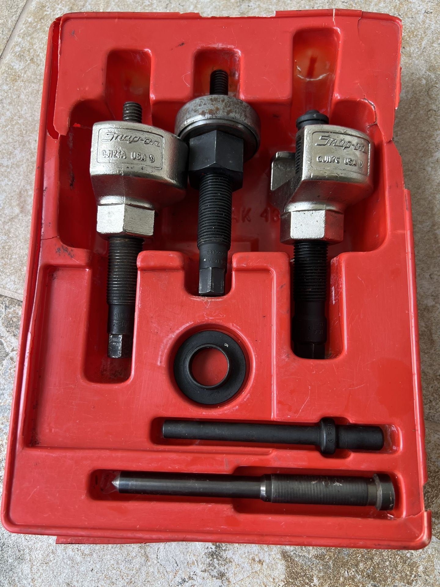 Snap-on CJ3PSB Power Steering & Alternator Pulley Puller /Installer Set USA
