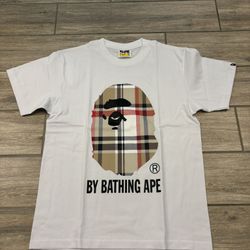 Bape Checkered T-Shirt - Sizes S & L