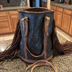 lv purse with fringe