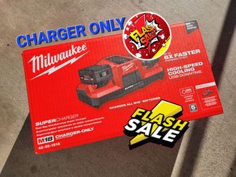 FLASH SALE- Milwaukee M18 Dual Bay Super Charger...$165 FIRM PRICE_PRECIO FIJO