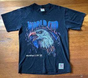 Vintage 1994 World Cup USA soccer t-shirt black men’s L
