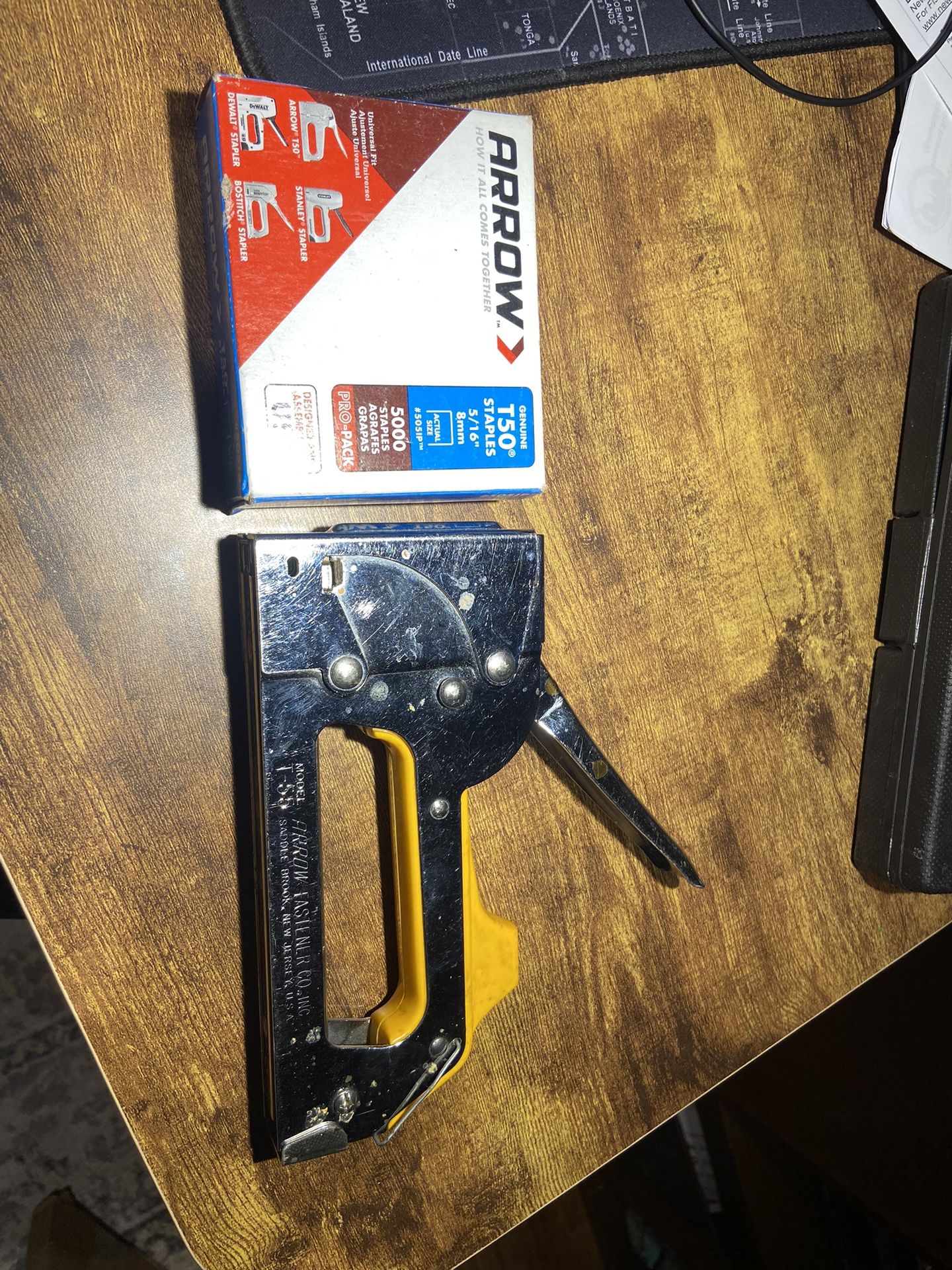 Arrow T55 Staple Gun Heavy Duty