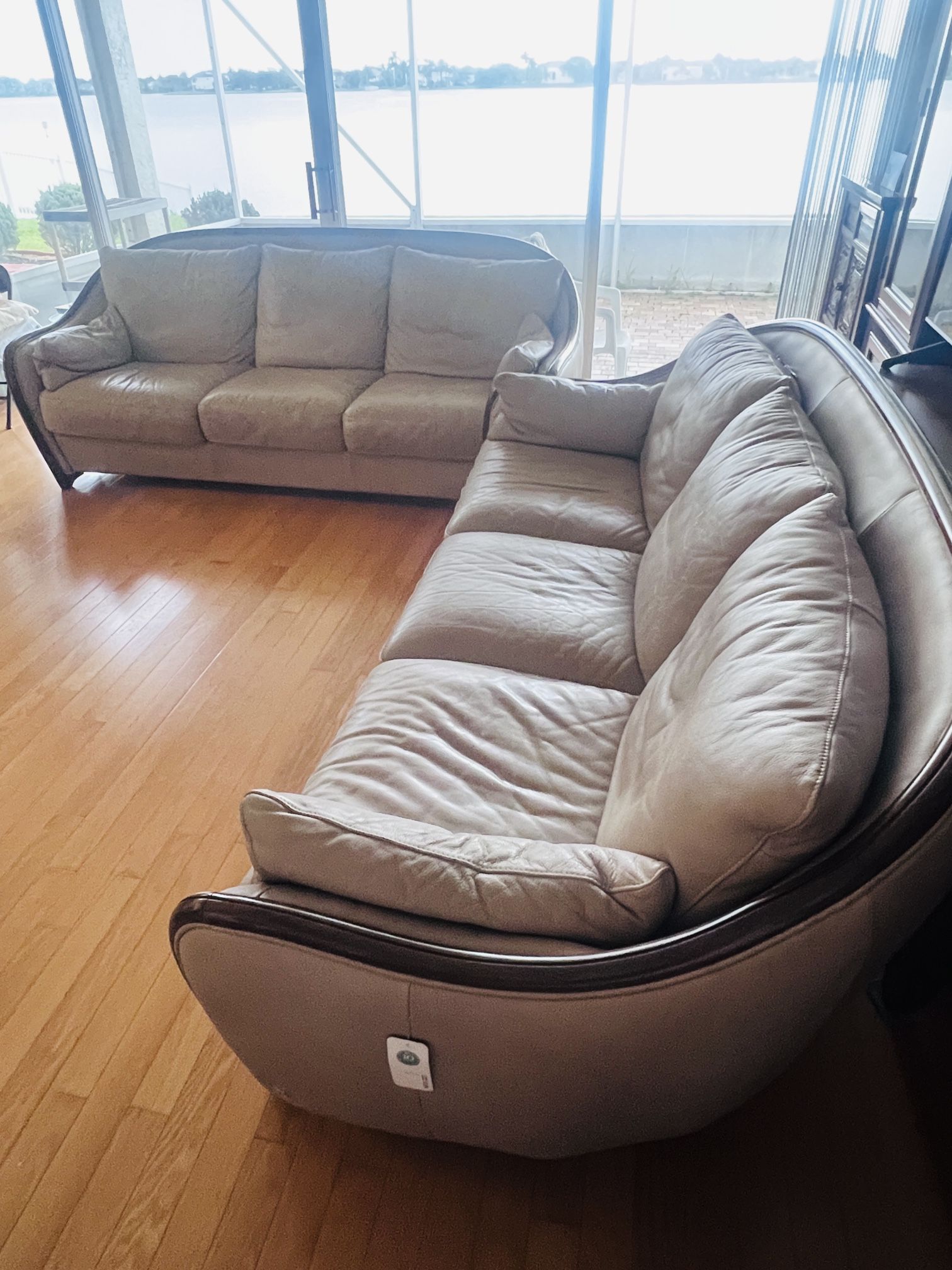 Genuine Leather Couch Set