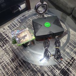 Authentic Original Xbox Console Bundle Comes With 6 Games 