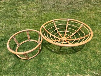Rattan Papasan Chair Frame / Base – Fair Condition – $50 OBO