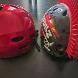 2 Helmets For Bicycles