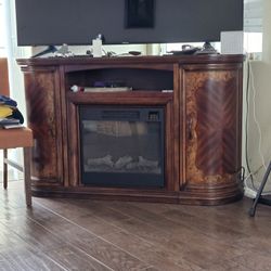 Electric Fireplace TV Stand 
