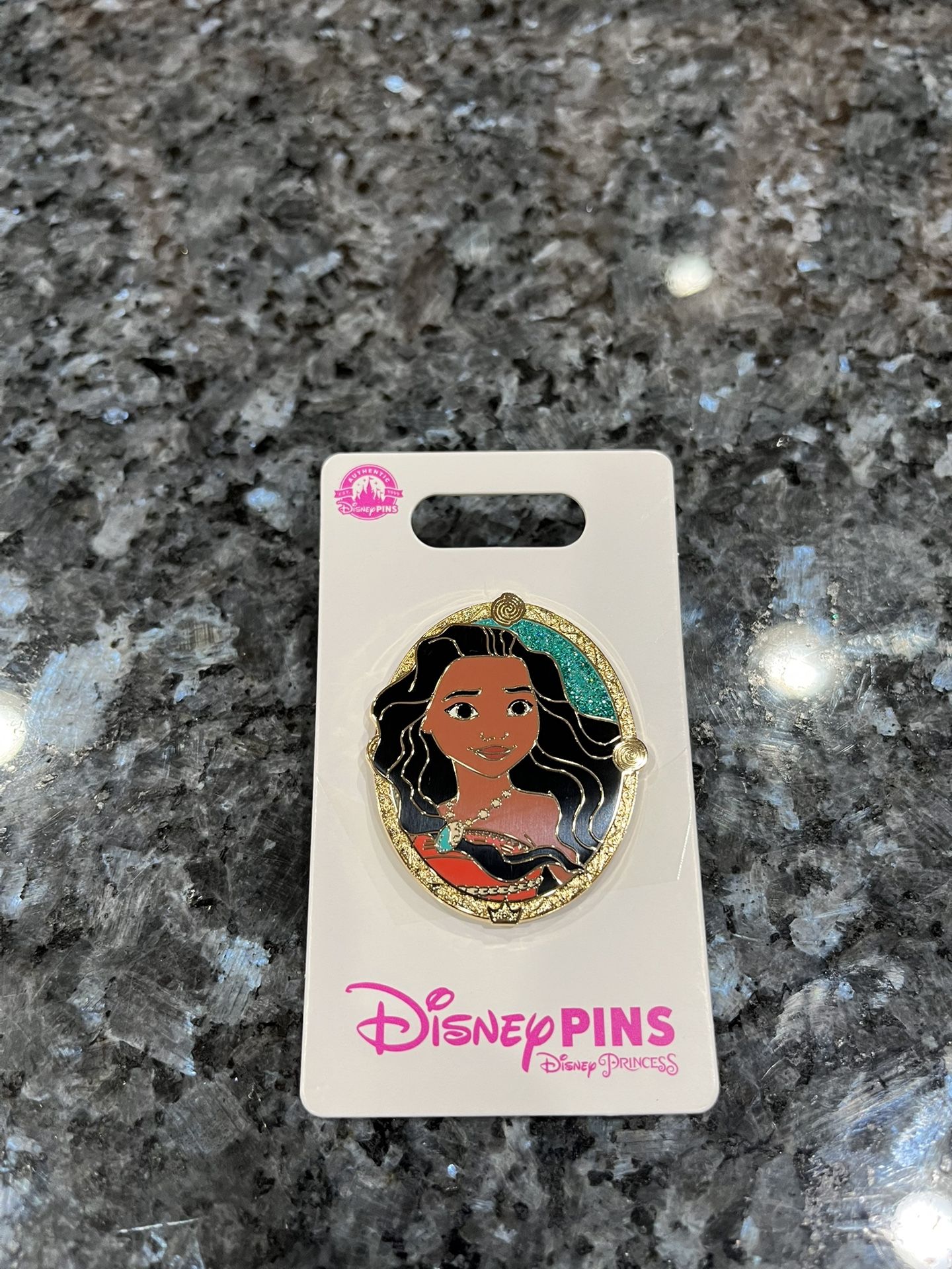 2023 Disney Parks Moana Princess Photo Collection Pin.  Brand new on original Card.  