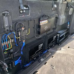 Custom Wiring Sonido Audio Universal Amplifier Stereo Epicenter Voz Bass Ground Cable Hidden Warranty Garantia 