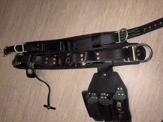 Buckingham climbing equipment, tool bags, and tools