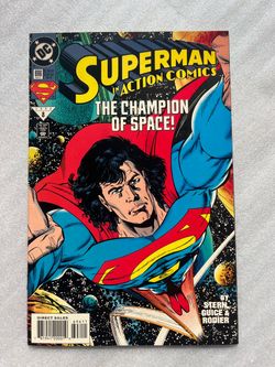 Superman in Action Comics Issue #696 The Champion of Space #8 DC Comic Book 1994