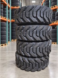 10x16.5 Bobcat tires with rim guard