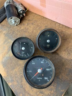 Original porsche 911 912 gauges