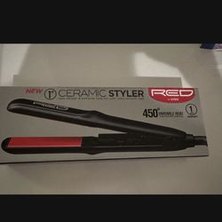  New Red By Kiss Flat Iron! 