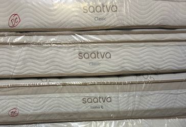 Luxury Saatva & Tempur-Pedic Mattresses – 50-80% Off!     •    Brand New, Minor Blemishes (Nothing That Affects Comfort)     •    King, Queen, Full, T