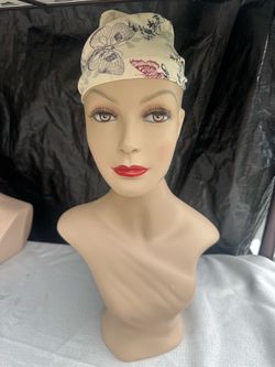 Vintage-Style Female Mannequin Bust Head Display – Wig Hat Jewelry