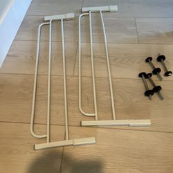 Two extension panels and the tension bolts/$10