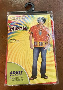 Adult Hippie Costume 