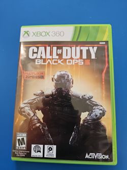 Call of duty black ops 3 Xbox 360