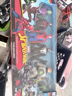 Action figures marvel set Spiderman