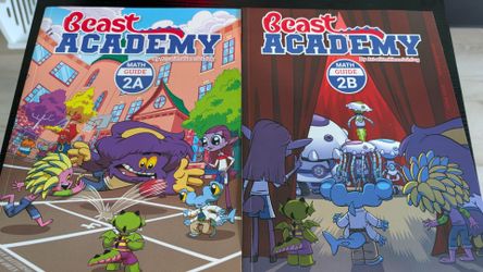 Beast Academy Guides 2A and 2B