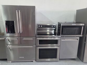 Kitchenaid stainless steel appliances set