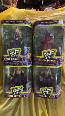 WWF action figure set
