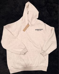 Essentials hoodie fits like L