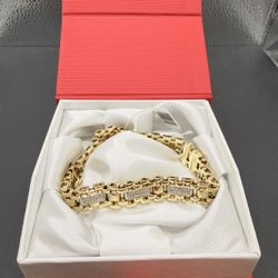 Gold Diamond Bracelet 