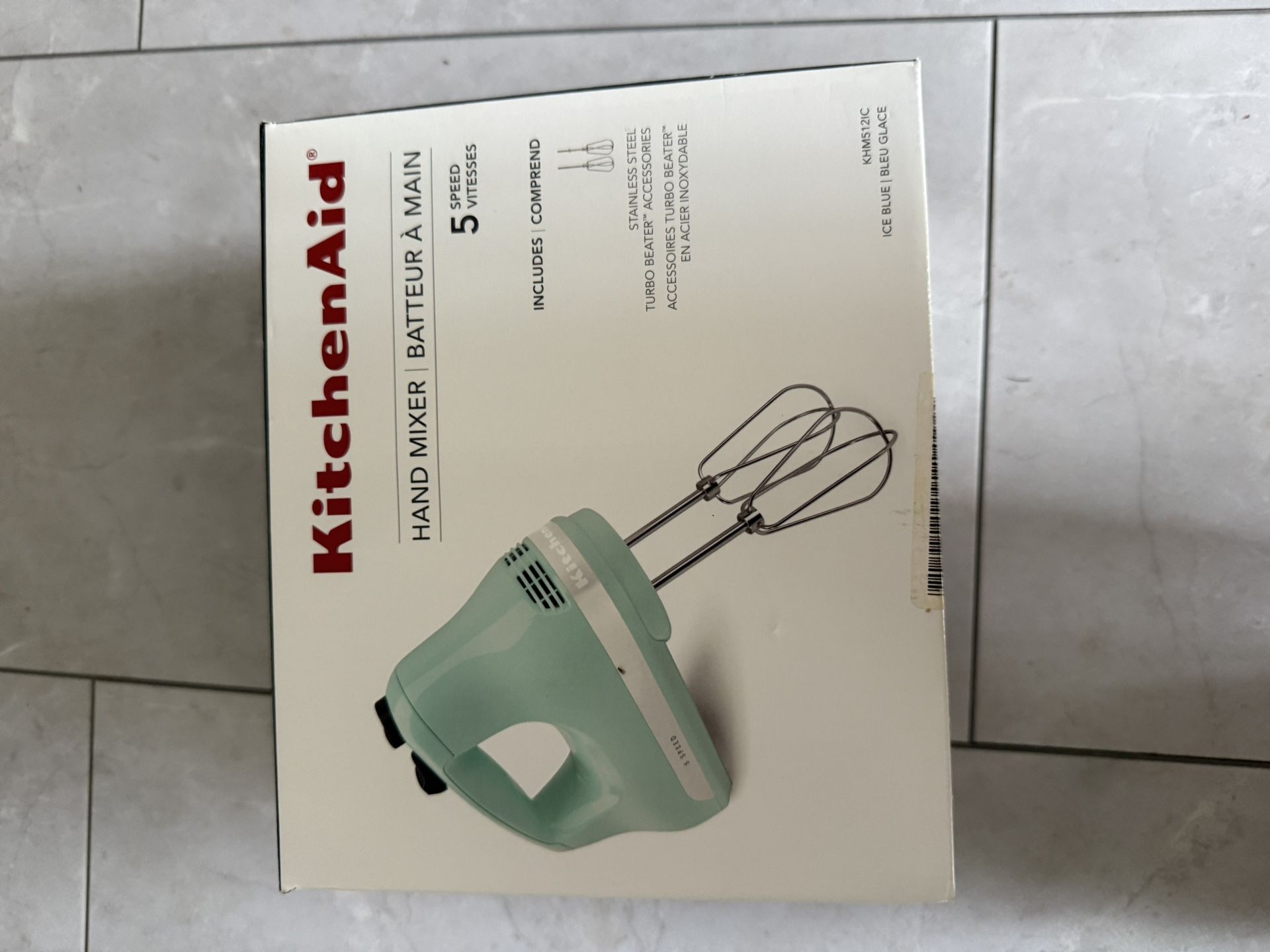 Kitchen Aid 5 Speed Hand Mixer