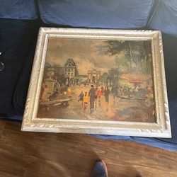 F Clavar Framed Print