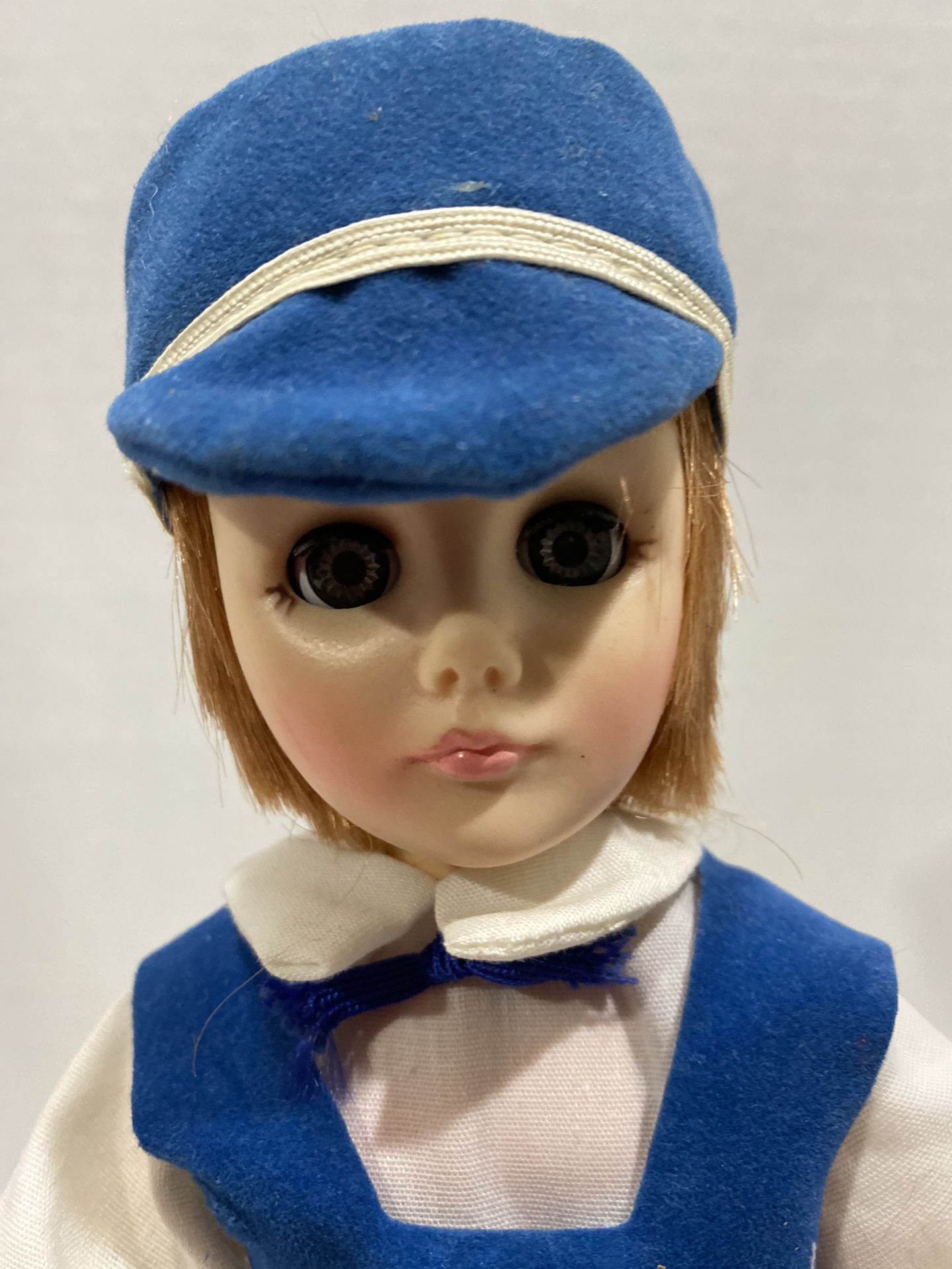 Vintage 1970’s Effanbee NY Jack Story Book Doll. All original costume. Very good condition.
