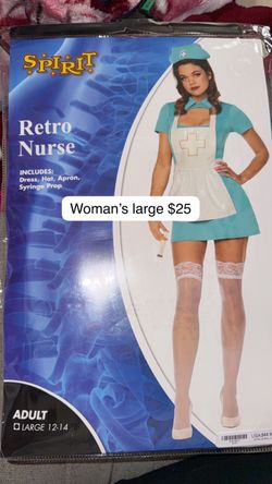 Spirit Retro Nurse Halloween Costume Women's Large