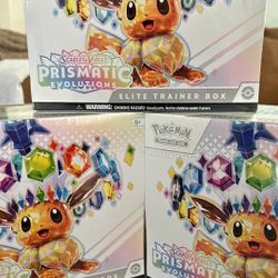 Pokémon Prismatic Evolutions ETB Elite Trainer Box