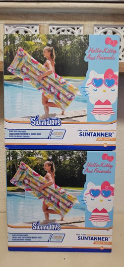 Hello Kitty pool floaties
